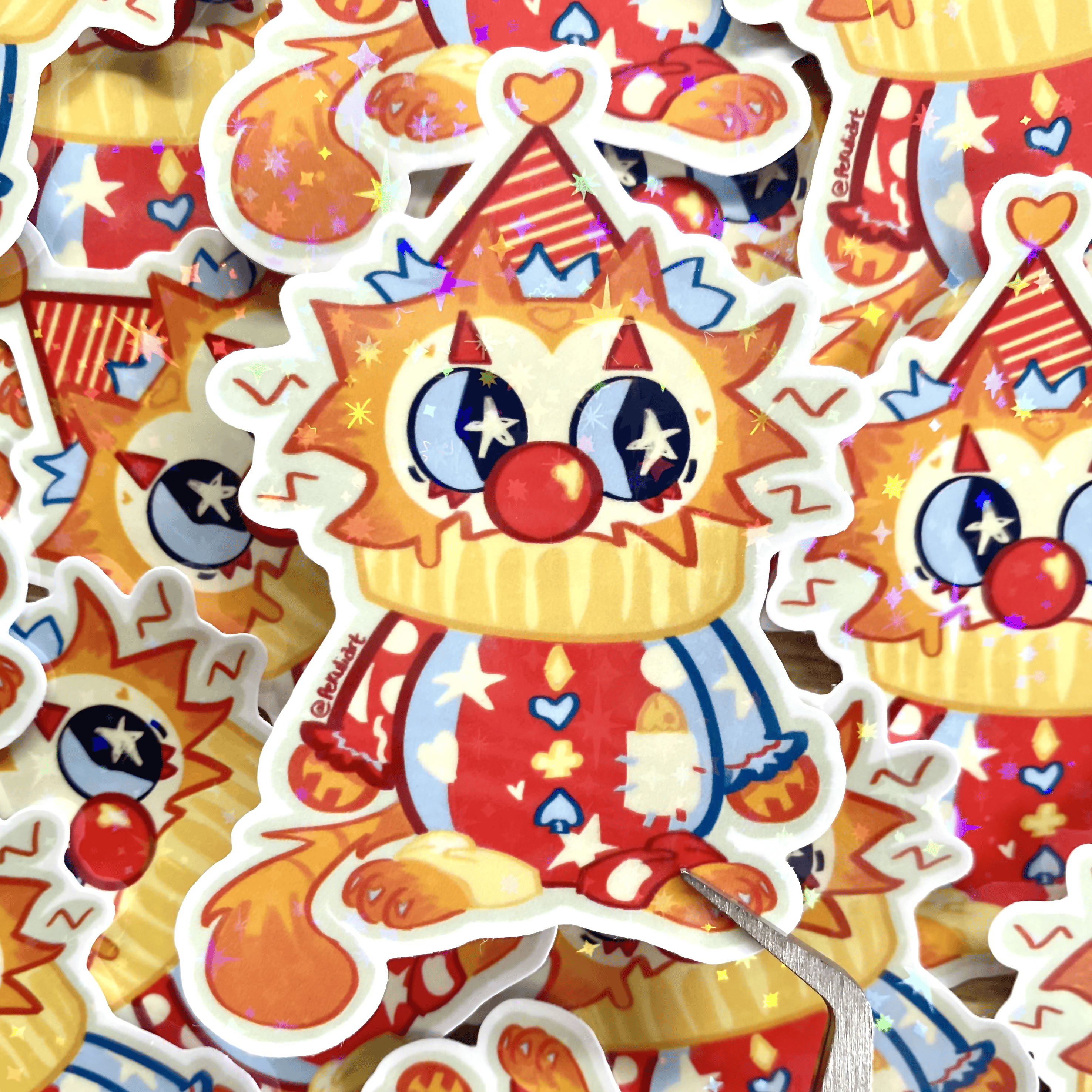 Bunnings the Circus Cat (Star Holo Finish)